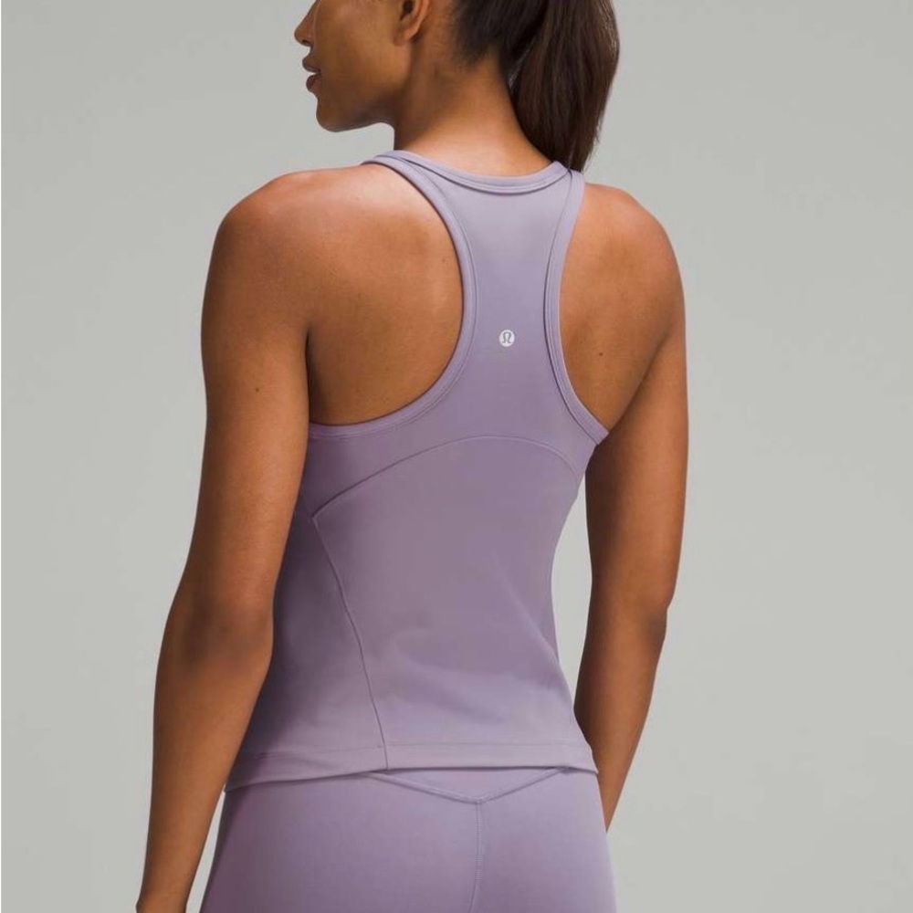 Lululemon Nulux Racerback Cropped Run Tank size 10 - Picture 3 of 6